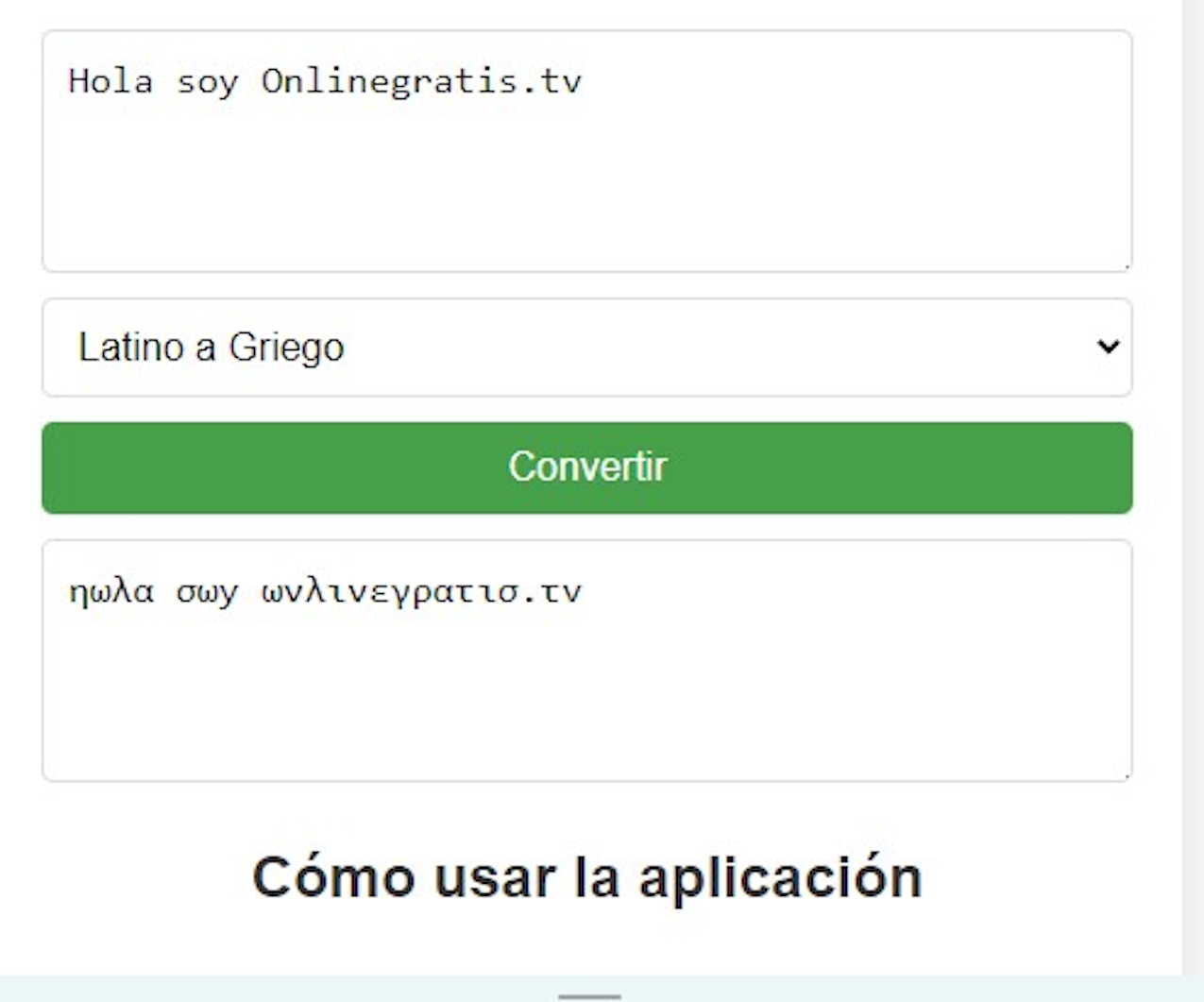 Herramienta de conversión de alfabetos